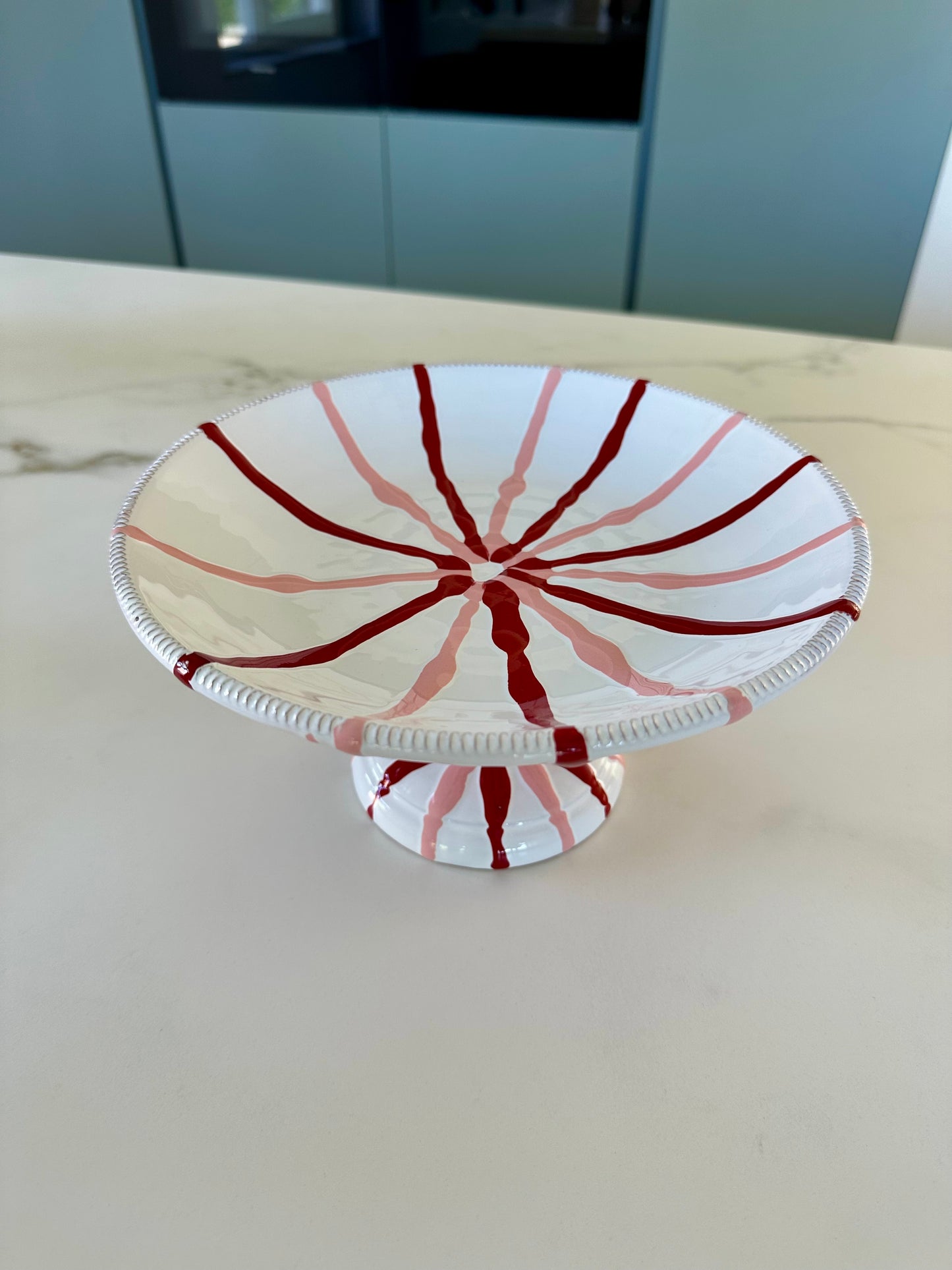 Schaal Vito roze/rood