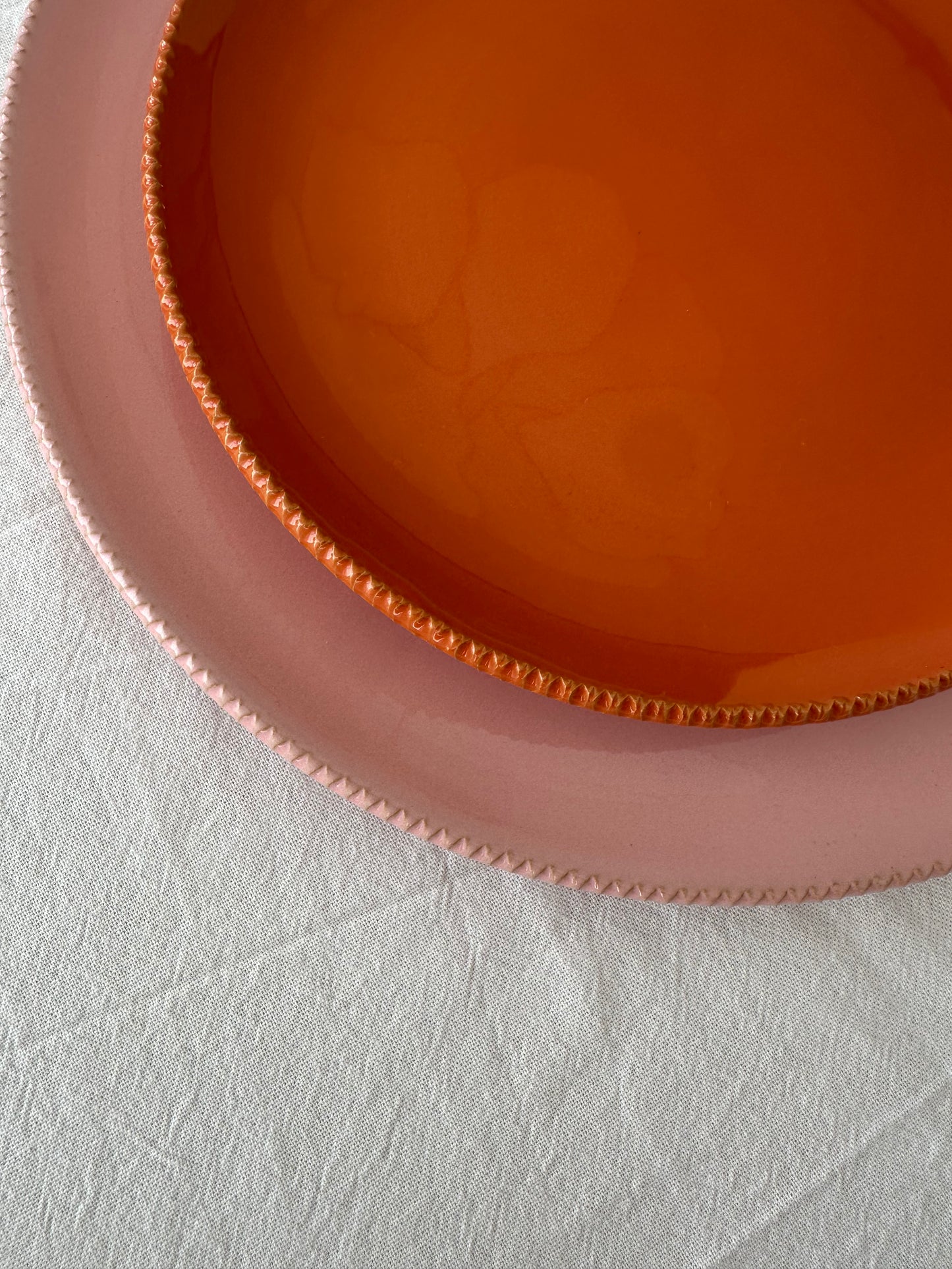 Dinerbord Bella roze