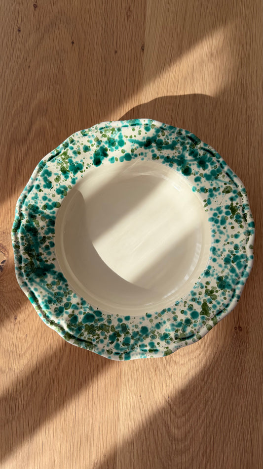Elena pastabord groen - SET VAN 2