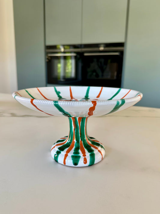 Schaal Vito oranje/groen