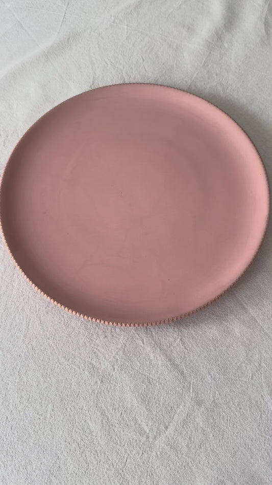 Dinerbord Bella roze