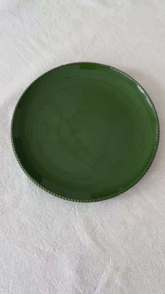 Ontbijtbord Bella groen