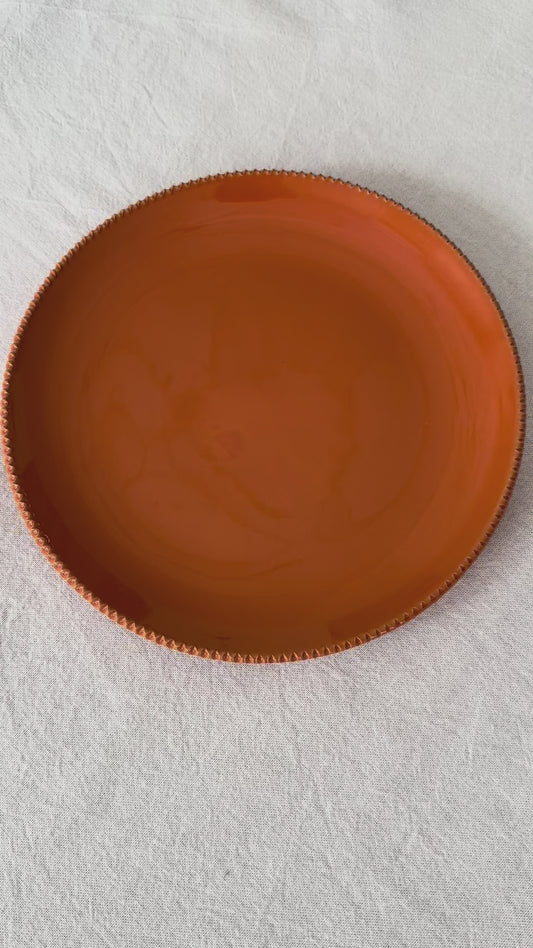 Ontbijtbord Bella oranje